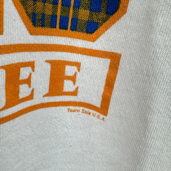 Vintage Tennessee Lady Vols Sweatshirt XL White Crewneck Basketball NCAA USA - Picture 5 of 15